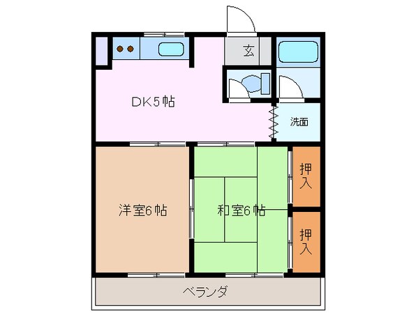 泊駅 徒歩1分 3階の物件間取画像